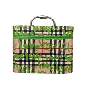 Stylish Green and Brown Women's Bag